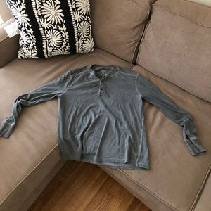 Long Sleeve Garment Dyed T-Shirt